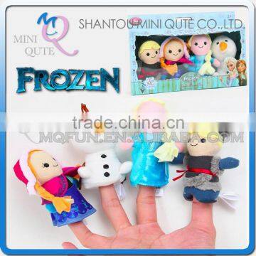 Mini Qute 10 cm 4 in1 Kawaii cartoon stuffed plush Frozen doll princess anna & elsa Creative olaf kids puppet educational toys