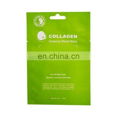 High Quality Customized Three-side Sealed Facial Mask Cosmetics Packing Foil Bags photo-5