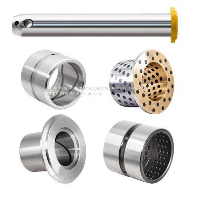 Custom Powder Metallurgy Bimetal Sliding Self Lubricating CNC Service Factory Komatsu Excavator Bushing photo-3
