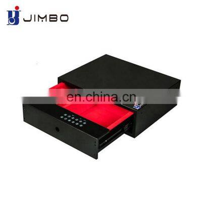 JIMBO Steel home wardrobe laptop drawer hidden money burglary electronic security top open hotel safe box