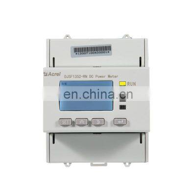 Acrel DJSF1352-RN 75mV dc Voltage Photovoltaic Electric Quality Meter for Solar Energy Metering System photo-3