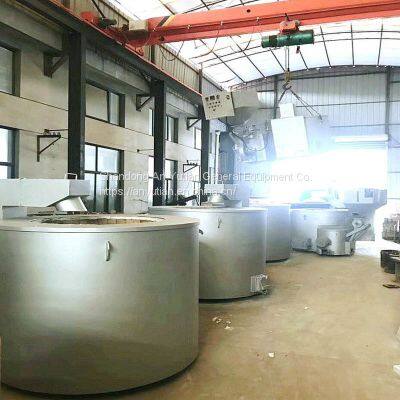 Gas-fired Crucible Gold Copper Melting Furnace photo-3