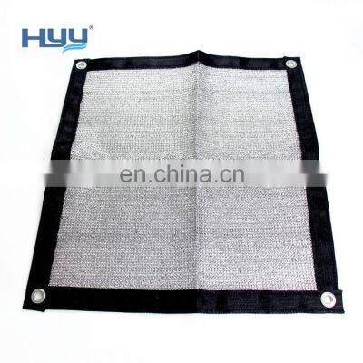 Outdoor shading cloth 80% reflective silver aluminum foil sun shade net