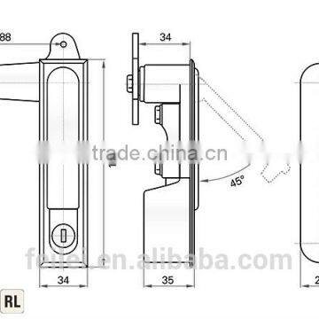 China Supplier Anti-burglary Plane Lock photo-6