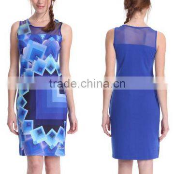 Sleeveless Fashion Dress Sexy Night Dress Bodycon Dress