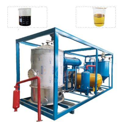 7-14tpd Solid Catalyst Waste Oil Distillation Machine Refine Used Motor Engine Oil to Diesel Refinery Plant photo-3