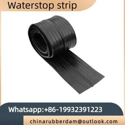 Medium buried rubber waterstop strip for subway tunnel water conservancy construction joint sealing rubber strip for natural rubber waterstop strip