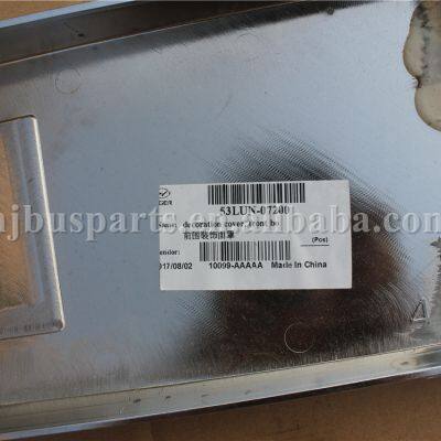 Original Higer Bus Parts 53LUN-07200 Front Decoration Panel KLQ6129Q Front Bumper Grilles photo-6