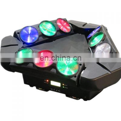 Guangzhou xingchen professional disco lights 9x12w led spider beam moving head Triangle Spider Light