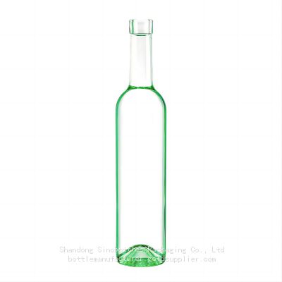 500ml 700ml 750ml concave base glass bottles gold supplier SinoBottles Packaging