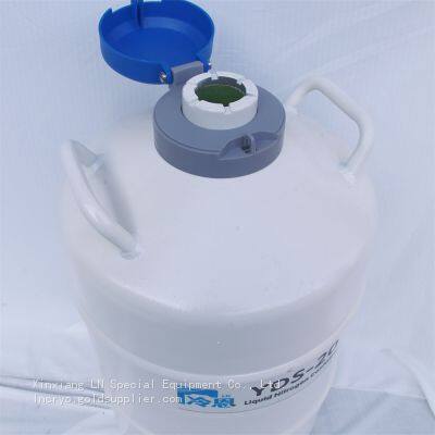 Cryopreservation Liquid Nitrogen Tank of Hospital Medical 20L 210mm Caliber photo-2