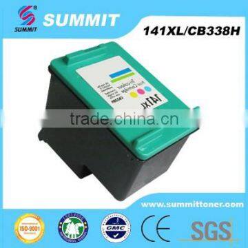 Compatible deskjet inkjet cartridge for printer 141XL/CB338H