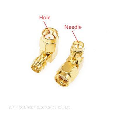 Right Angle RF Coaxial adapter SMA-JKW connector Bend 90 Degree