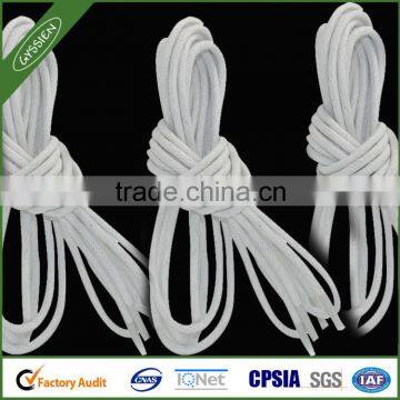 Round White Color Shoe Lace Manufacturer