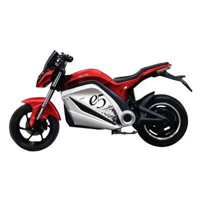New Arrival Modern Design of Electric Motorcycle Motorbike E-Scooter Installed With Lead-Acid Battery photo-2