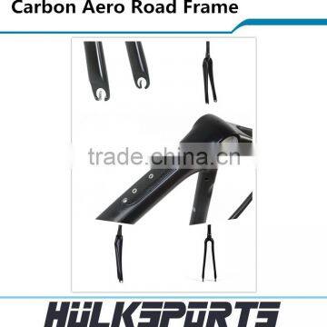 700C Full Carbon Frame With 28C Width of Tyre Balance Road Bike Carbon Framset 3K/UD Carbon Aero Road Frame photo-6