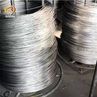 Manufacture of 410 304 316 316L grade stainless steel wire, soft titanium hard hydrogen annealed wire