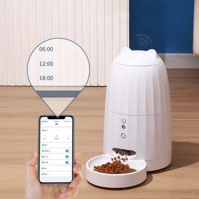 Pet Smart Puppy Cat Feeder Timed Food Dispenser photo-4