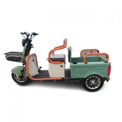 Electric Foldable  Three-wheeled Passenger Vehicles  Transformed Into  Electric Cargo Trucks