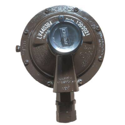 REGO LV4403B4 LPG Low Pressure Second Stage Regulator Gas Burner Pressure Reducing Valve for Multiple Cylinder Installations
