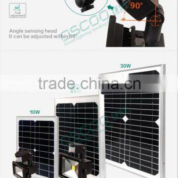 led lighting outdoor flood light 10W IP65 10w solar rechargeable led lighting