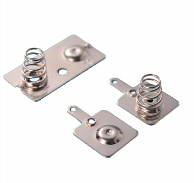 OEM Custom Metal AA Remote Control Battery Leaf Contact Springs