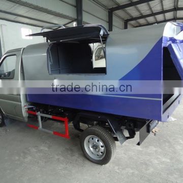 Changan waste management trucks sale in Tunisia, 2-3M3 mini garbage truck