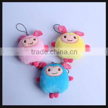 cheap plush toys cartoon sheep toys of keychian