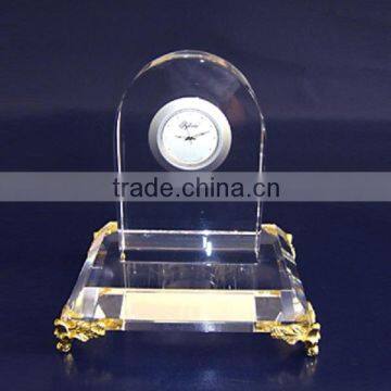 Antique lmitation clock crystal clock crystal gift