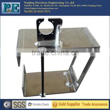 Customized high precision welded steel train parts