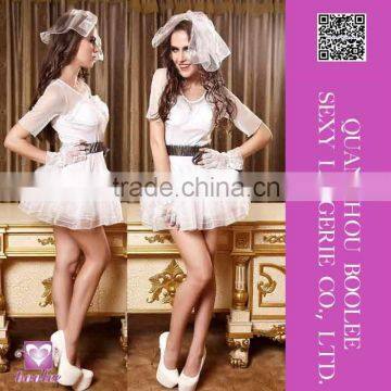 New hot style best quality sell well Sexy bride costume halloween