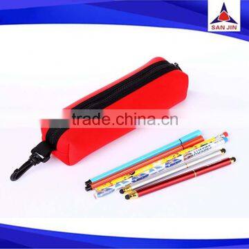 stylish custom zipper neoprene pencil case