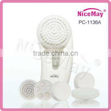 electric facial cleaning brush