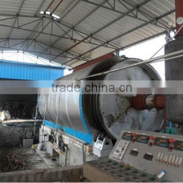 tires waste by QCJ-40 grinding equipment.crude oil refinery manufacturers