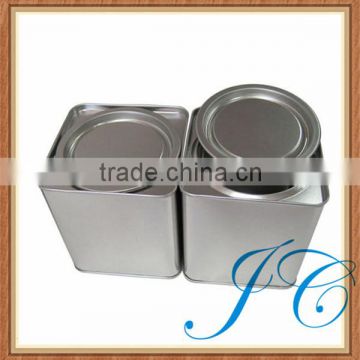 2015 Best sale tin tea box/large tin storage box for wholesale