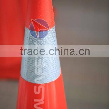 Road Traffic High Quality Flexible Orange Reflective PVC Cones