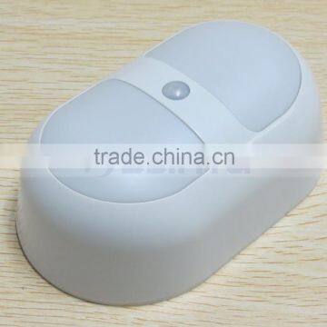 Two Part Yellow White Motion Sensor LED Lights Infrared Control Lamp photo-2