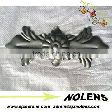 ornamental stamped iron flowers and leaves for wrought iron products/Ornamental iron stamped flowers                        
                                                Quality Choice