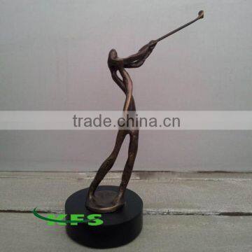 Brass Sport Player Sculpture