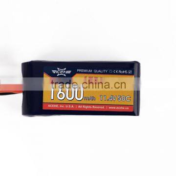 ACEHE 3S 11.4V 1600mAh 50C High Voltage Lipo Battery