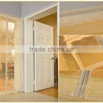 PC plain style door screen magic mesh