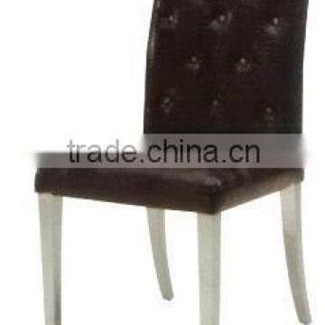 Modern Leather Hotel Banquet Chair Leather Dining Room Chair BY-1257