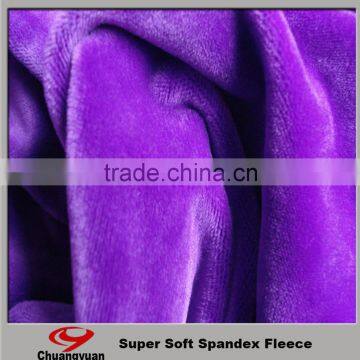 Good standard Polyester textiles purple velvet designer dresses for room furniture