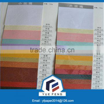 120gsm pearlized paper/pearlescent paper for packaging and printing