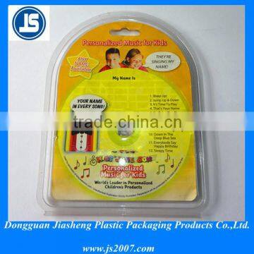 CD blister Tray,plastic PET blister tray for CD play