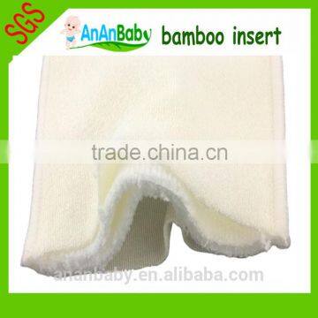 new products 2014 reusable natural eco- friendly bamboo insert cloth diaper