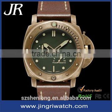 Luxury high quality diamond brand time service international bronze men watch