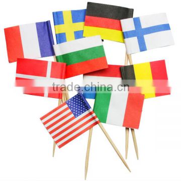 Mutinational Country Flags picks Cocktail toothpicks flags