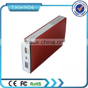 12000mah Power Bank QC 2.0 Smart Port 2 USB Output Power Bank