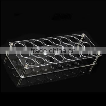 2015 Clear NEW Acrylic 24-Holes Electronic Cigarette Pen Pencil Display Holder Stand